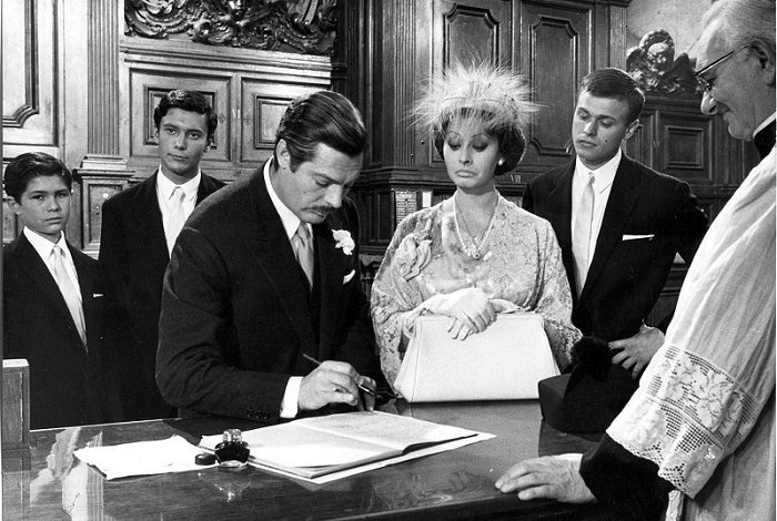 Matrimonio all’italiana, un classico del Cinema italiano con Sophia Loren al Campania Libri Festival 2024