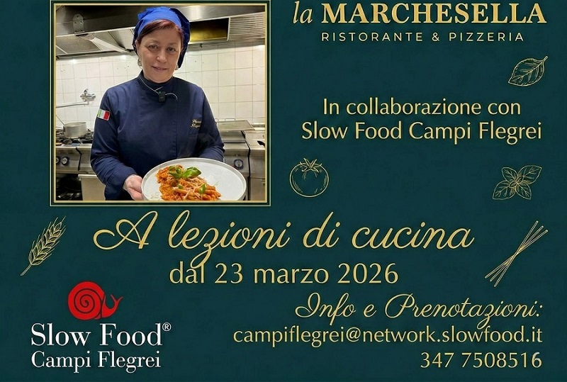 Gena Iodice, chef dell’Alleanza Slow Food che racconta il territorio