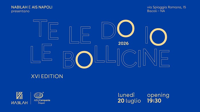 Il grande perlage d’estate, al Nabilah va in scena l’eccellenza con “Te le do io le bollicine” 2026
